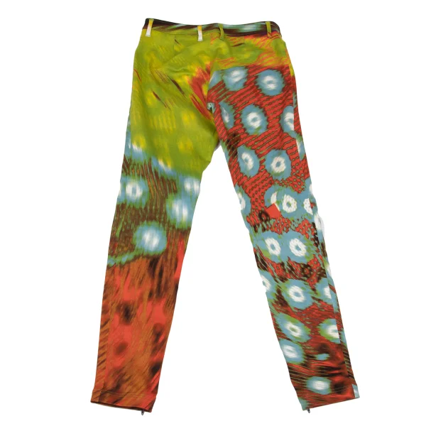 ISSEY MIYAKE Blurred Graphic Print Slim Pants K-163139_008