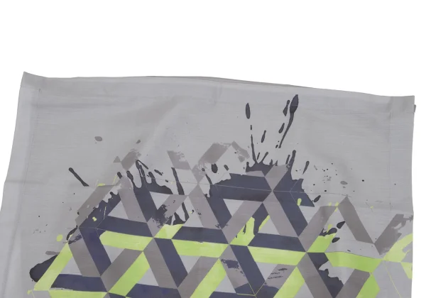 ISSEY MIYAKE 132 5. Splash Geometric Print Square Top K-163142_003