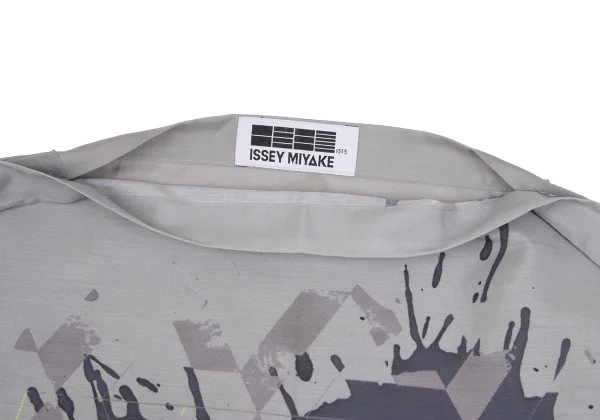 ISSEY MIYAKE 132 5. Splash Geometric Print Square Top K-163142_004