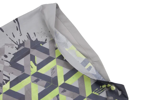 ISSEY MIYAKE 132 5. Splash Geometric Print Square Top K-163142_007