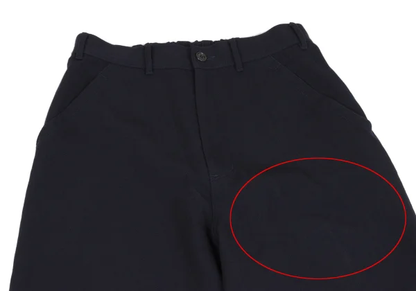 COMME des GARCONS HOMME PLUS Wool Gaba Wide Pants K-163144_002