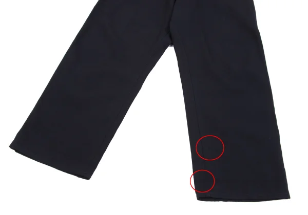 COMME des GARCONS HOMME PLUS Wool Gaba Wide Pants K-163144_007