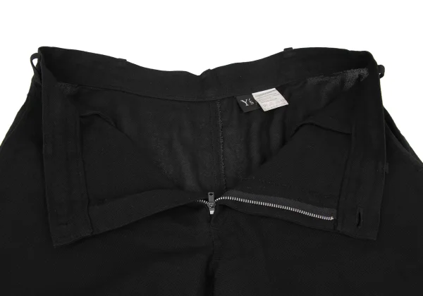 Y's Cotton Double Cropped Wide Pants K-163148_005