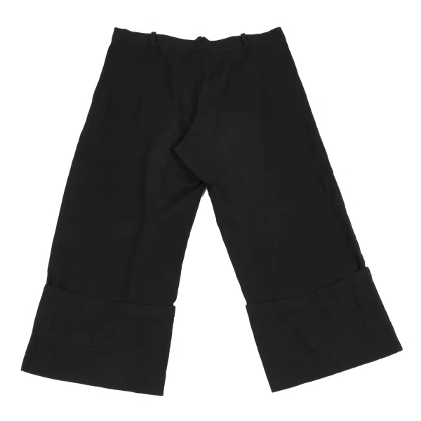 Y's Cotton Double Cropped Wide Pants K-163148_011