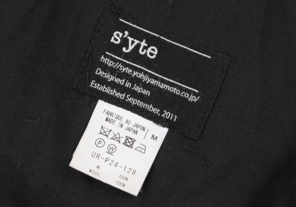 s'yte Wool Layered Wrap Pants K-163151_018