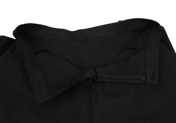 B Yohji Yamamoto Poly Flap Pocket Dropped Crotch Pants K-163153_005