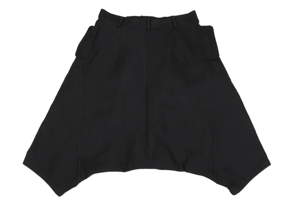 B Yohji Yamamoto Poly Flap Pocket Dropped Crotch Pants K-163153_008