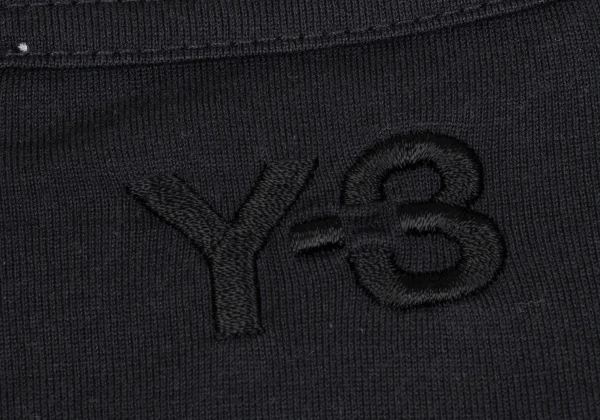 Y-3 Cotton Layered Design Half Wrap T Shirt K-163154_016