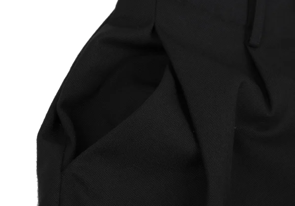 Y-3 Poly Wool Side Belted Cropped Wide Pants K-163155_004