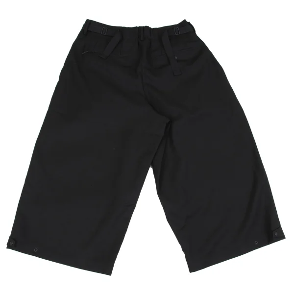 Y-3 Poly Wool Side Belted Cropped Wide Pants K-163155_009