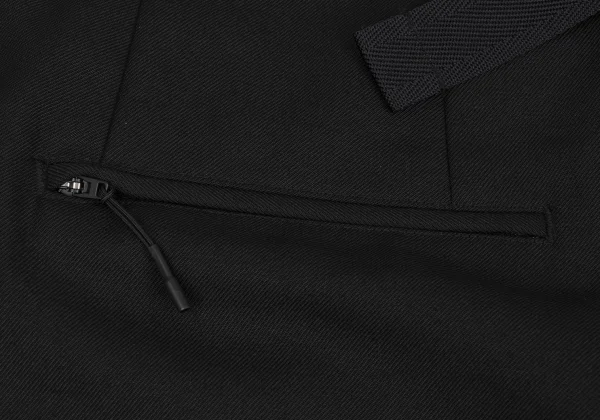 Y-3 Poly Wool Side Belted Cropped Wide Pants K-163155_012