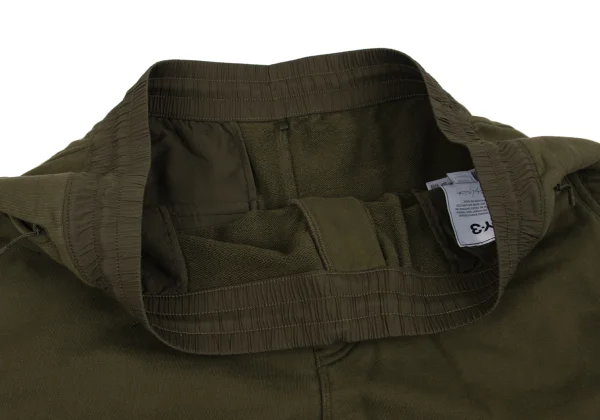 Y-3 Cotton Waist Switching Sweat Shorts K-163156_007