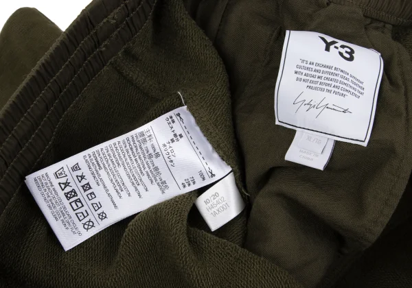 Y-3 Cotton Waist Switching Sweat Shorts K-163156_016
