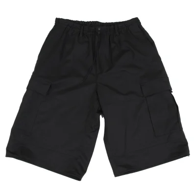 Y-3 Wool Poly Stretch Cargo Shorts