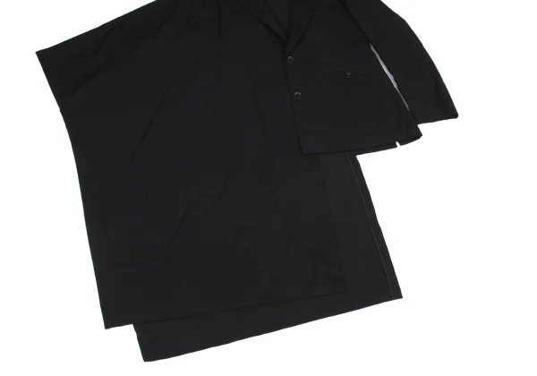 Ground Y Asymmetrical Wool Cape Jacket K-163158_007