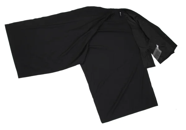 Ground Y Asymmetrical Wool Cape Jacket K-163158_010
