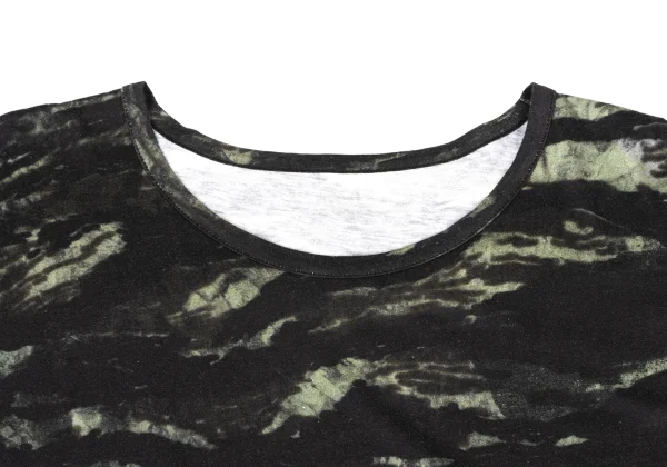 Ground Y Zebra Printed Side Hole Design T-shirt K-163159_002