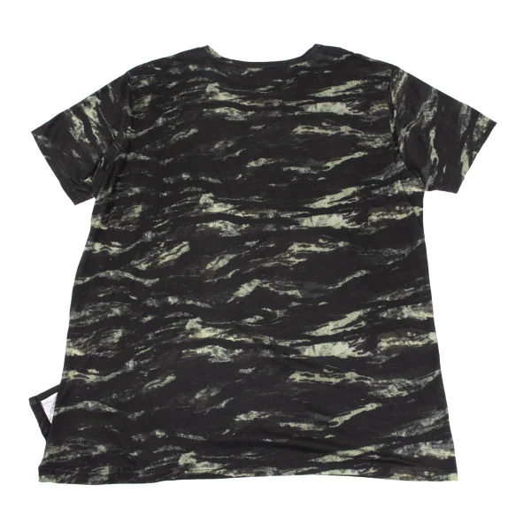 Ground Y Zebra Printed Side Hole Design T-shirt K-163159_007