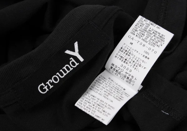 Ground Y Cotton Message Printed T-shirt K-163160_012