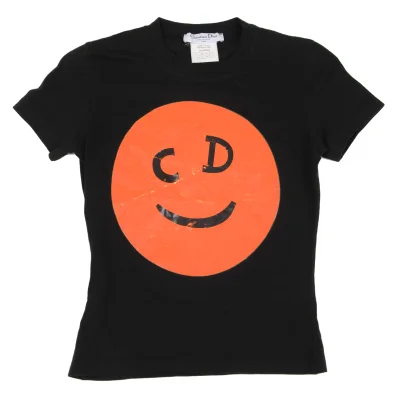 Christian Dior Cotton Smile Printed T-shirt