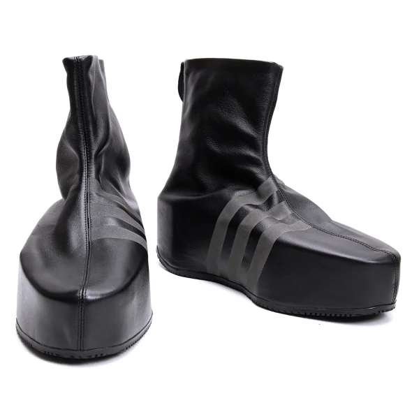 Y-3 KYASU OVERBOOT Leather Boots Black US 7 K-163162_001
