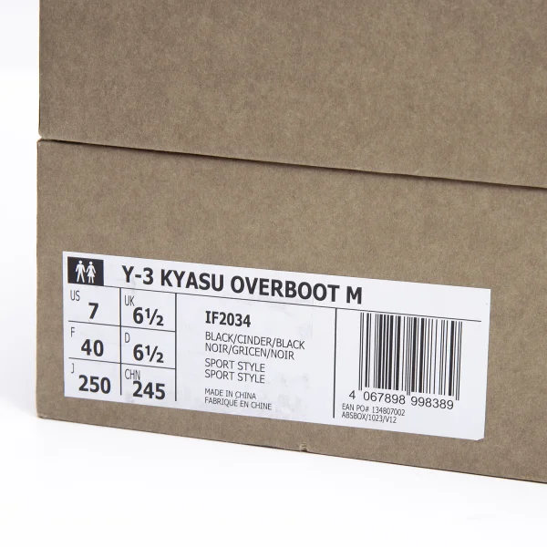 Y-3 KYASU OVERBOOT Leather Boots K-163162_015