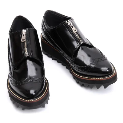 KAYO NAKAMURA by Y's Shark Sole Leather Shoes