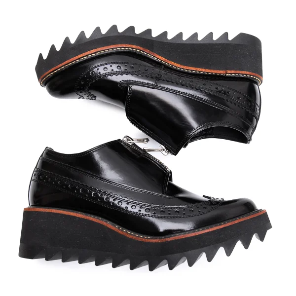 KAYO NAKAMURA by Y's Shark Sole Leather Shoes K-163164_003
