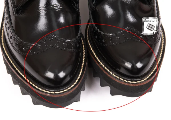 KAYO NAKAMURA by Y's Shark Sole Leather Shoes K-163164_005