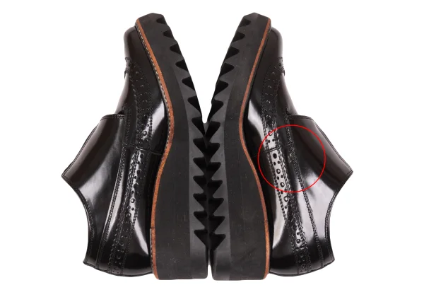 KAYO NAKAMURA by Y's Shark Sole Leather Shoes K-163164_009