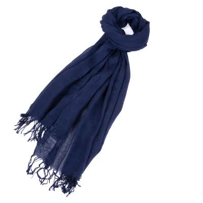 Yohji Yamamoto POUR HOMME Bamboo Nylon Fringe Stole