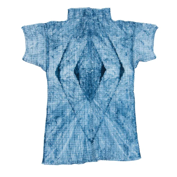 ISSEY MIYAKE Printed Wooly Pleats T Shirt K-163174_002
