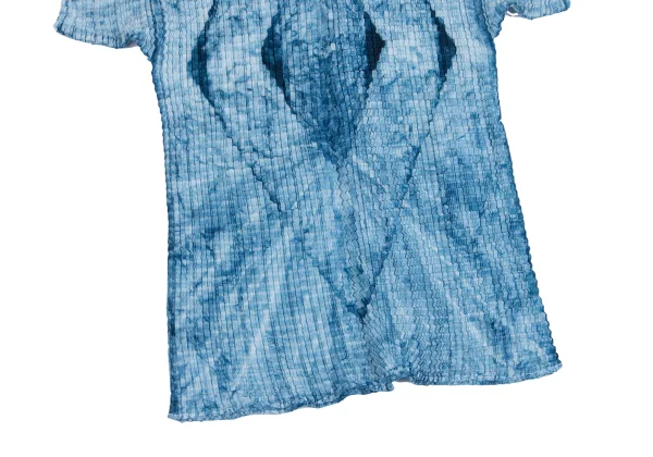 ISSEY MIYAKE Printed Wooly Pleats T Shirt K-163174_007