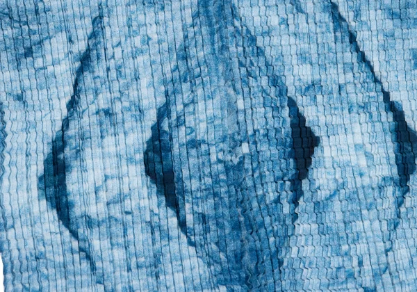 ISSEY MIYAKE Printed Wooly Pleats T Shirt K-163174_008