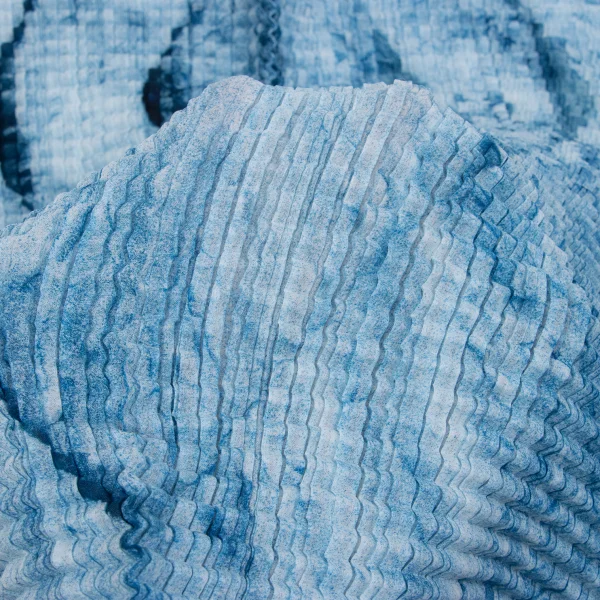 ISSEY MIYAKE Printed Wooly Pleats T Shirt K-163174_012
