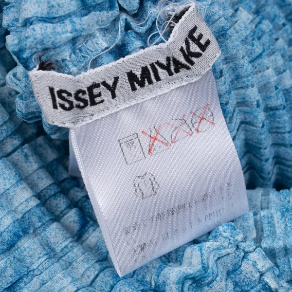 ISSEY MIYAKE Printed Wooly Pleats T Shirt K-163174_015
