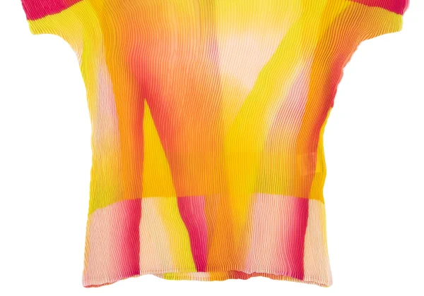 ISSEY MIYAKE Multi-color Graphic Print See-through Pleats T-shirt K-163177_006