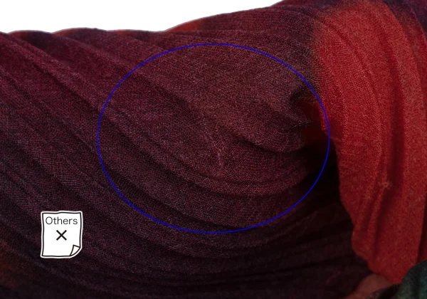 ISSEY MIYAKE Colorful Graphic Print Bias Pleats High necked Top K-163178_005