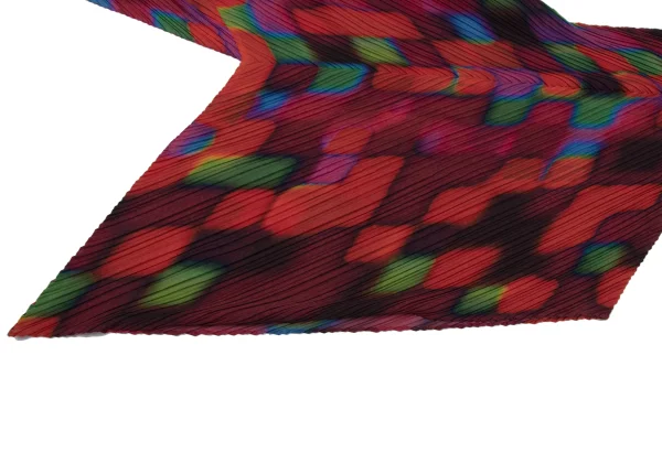 ISSEY MIYAKE Colorful Graphic Print Bias Pleats High necked Top K-163178_009