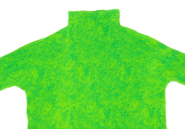 ISSEY MIYAKE PLEATS (T.) Fabric Print Stretch Pleats T-shirt K-163180_003