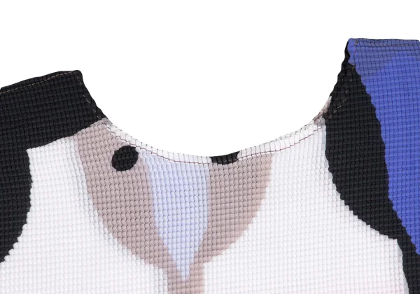 ISSEY MIYAKE me Otafuku Print Stretch Pleats T-shirt K-163181_004