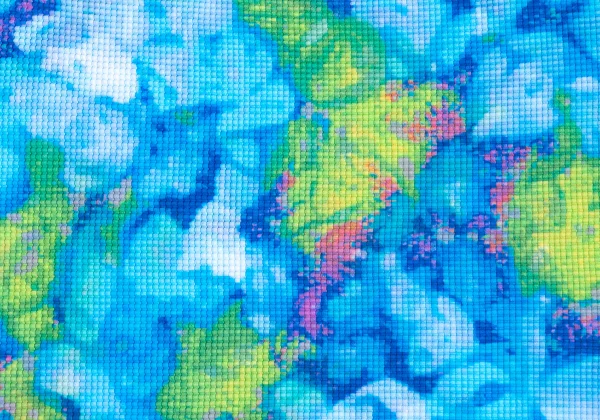 Unbranded Hydrangea Print Reversible Stretch Pleats T-shirt K-163182_009