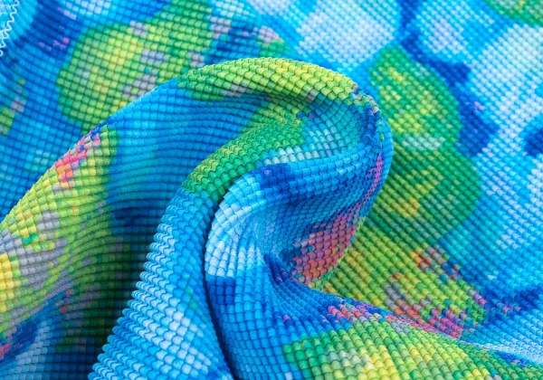 Unbranded Hydrangea Print Reversible Stretch Pleats T-shirt K-163182_011