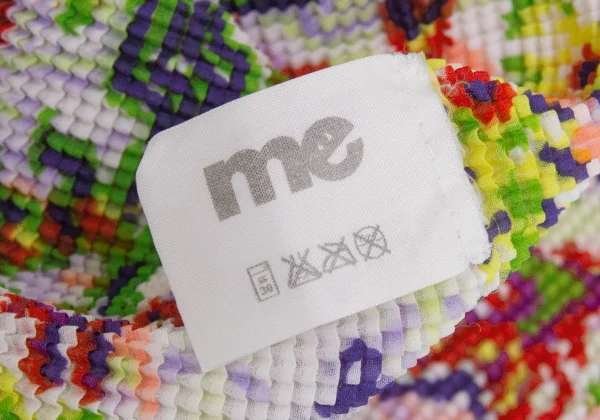 ISSEY MIYAKE me Ethnic Print Stretch Pleats High-neck T-shirt K-163183_014