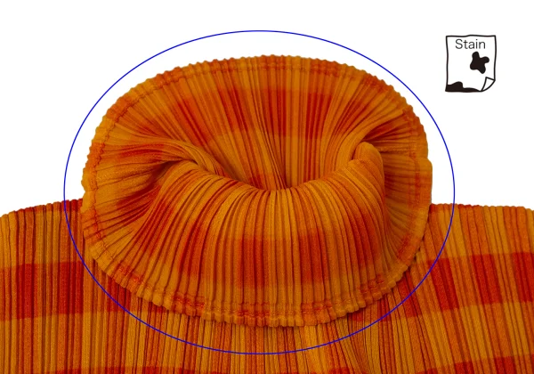 PLEATS PLEASE Check Print Pleats High-neck Sleeveless Top K-163186_005