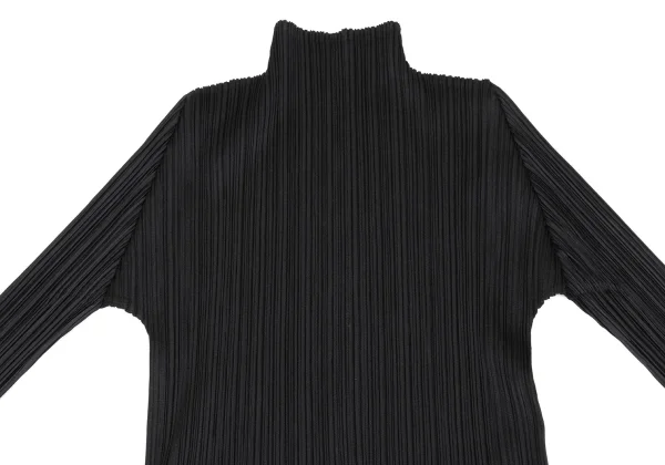 PLEATS PLEASE Drawstring Design Pleats High-neck Top K-163189_003
