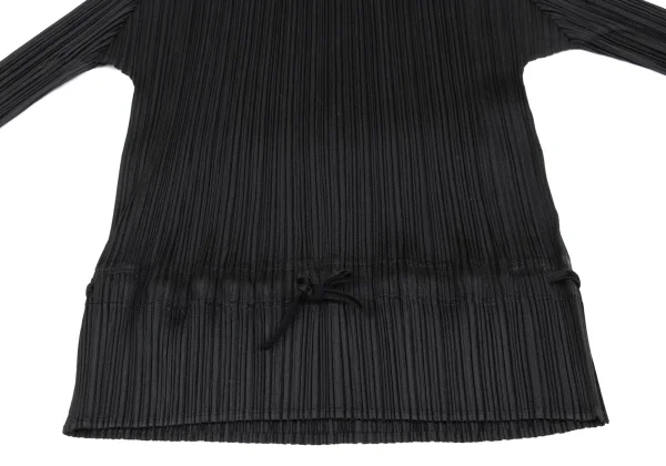 PLEATS PLEASE Drawstring Design Pleats High-neck Top K-163189_007
