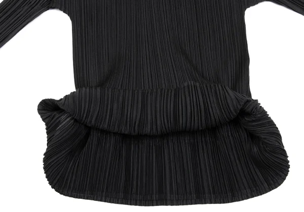 PLEATS PLEASE Drawstring Design Pleats High-neck Top K-163189_009