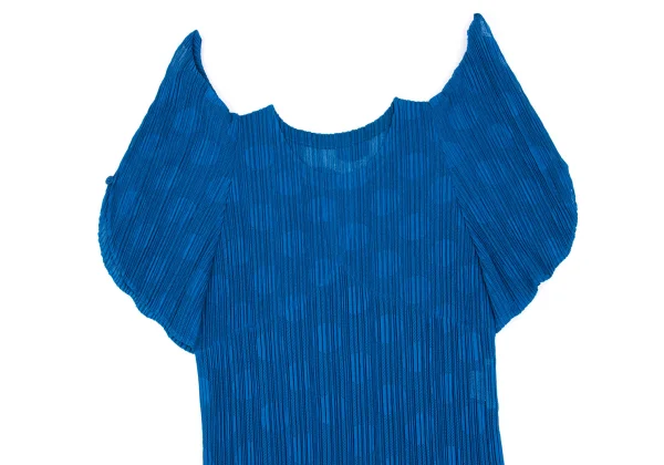 PLEATS PLEASE Mesh Pleats Dot Wide Sleeve Top K-163190_003