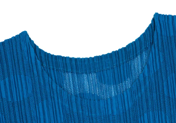 PLEATS PLEASE Mesh Pleats Dot Wide Sleeve Top K-163190_004